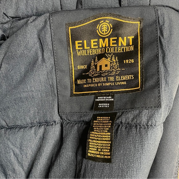 NWT Element Wolfeboro Collection Dulcey Jacket, Navy Blue, Size Medium - Picture 3 of 10